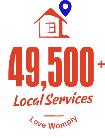 49,500+ Local services love Womply badge