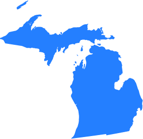 Graphic of Michigan