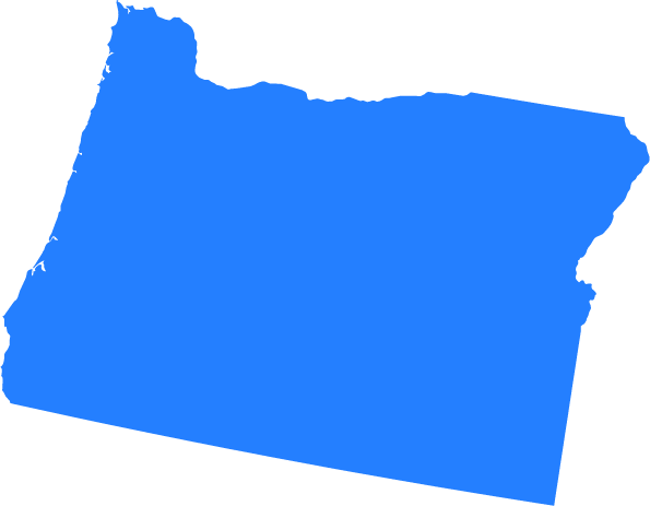 Graphic of Oregon