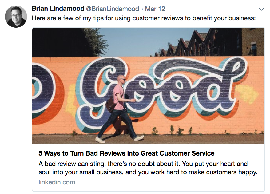 5 ways to turn bad reviews into great customer service by Brian Lindamood