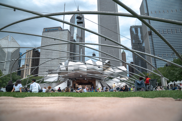 outdoor chicago jazz festival for small business events