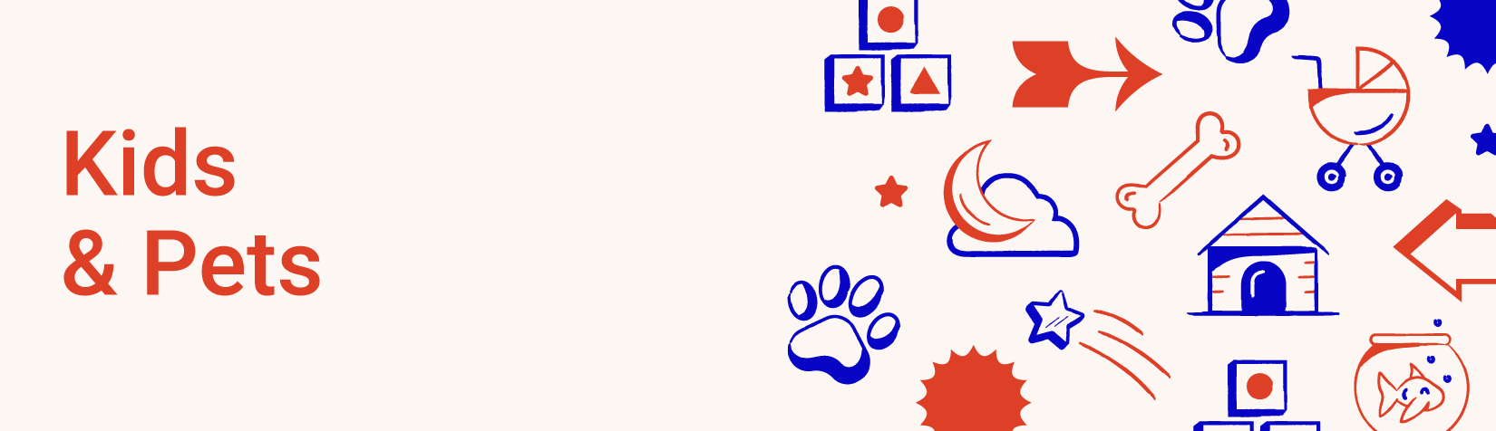 kids and pets header