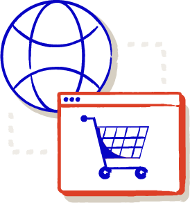 website with shopping cart