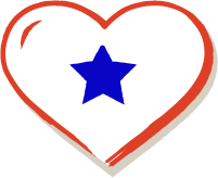 heart with star